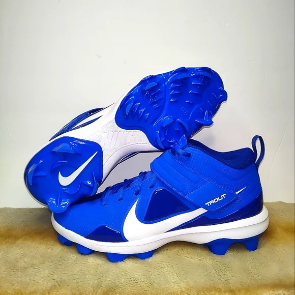 Men\'s Sizes Nike Force Trout 7 MCS Blue White Baseball  CT0828-400  Mens 12 s-l400.jpg main image 2